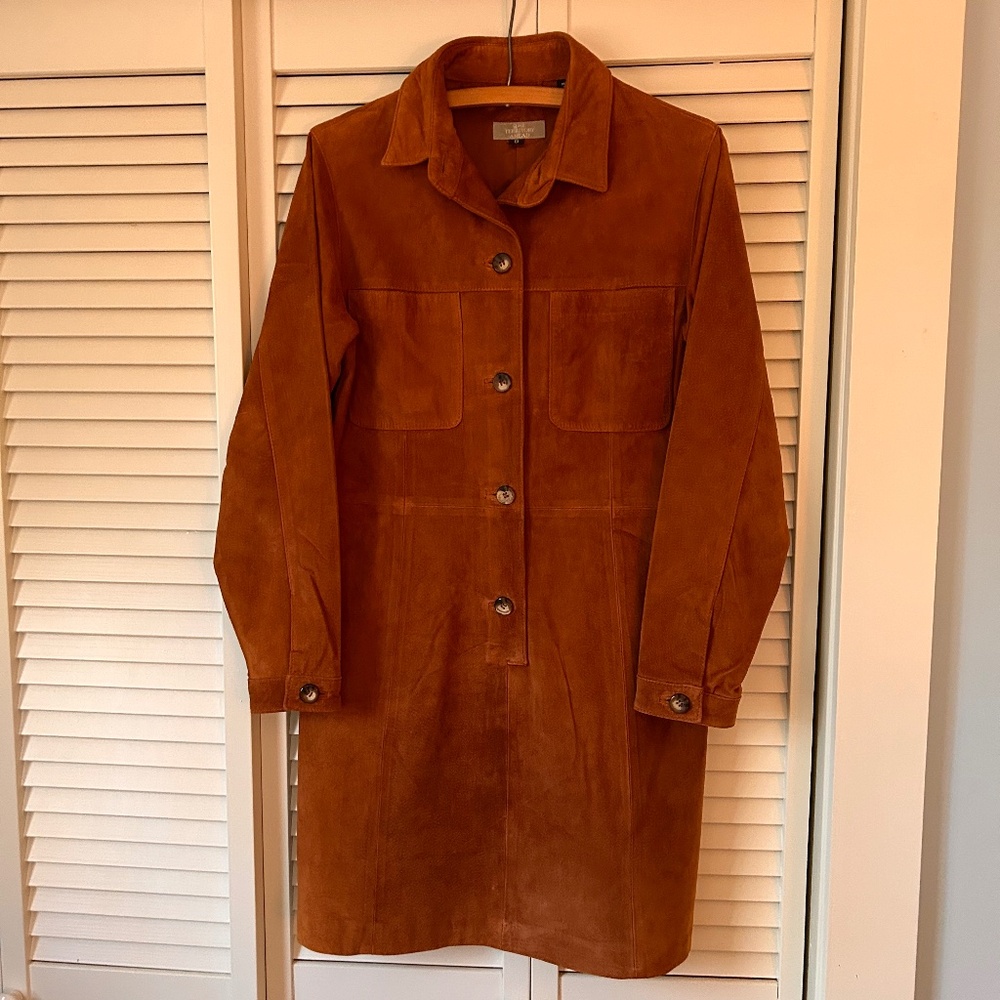 Territory Ahead 100% Genuine Suede Dress